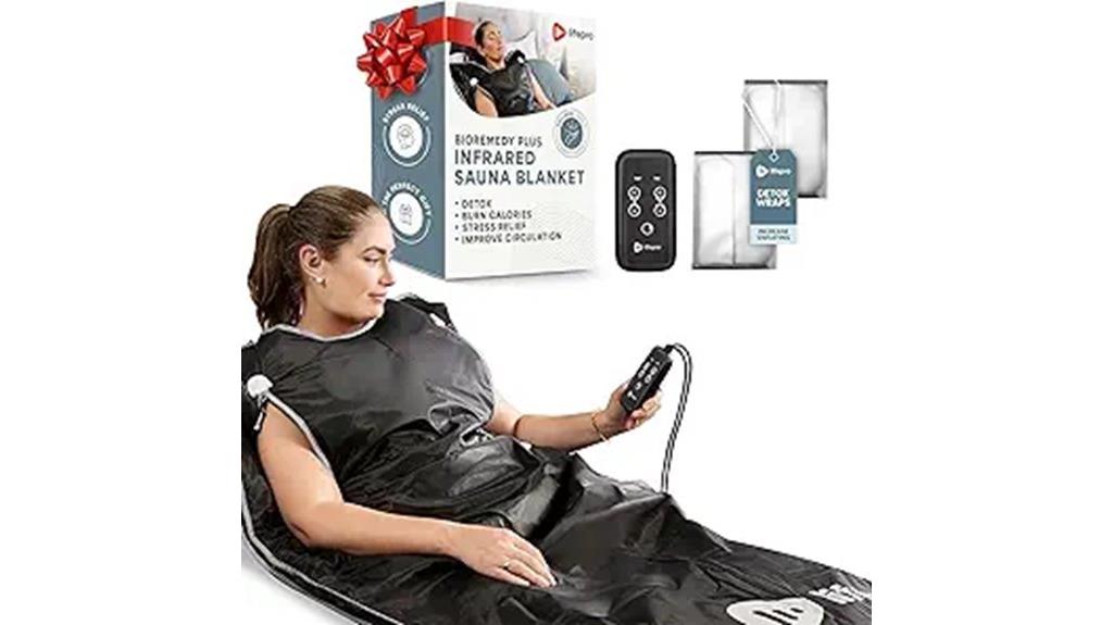 infrared sauna blanket therapy