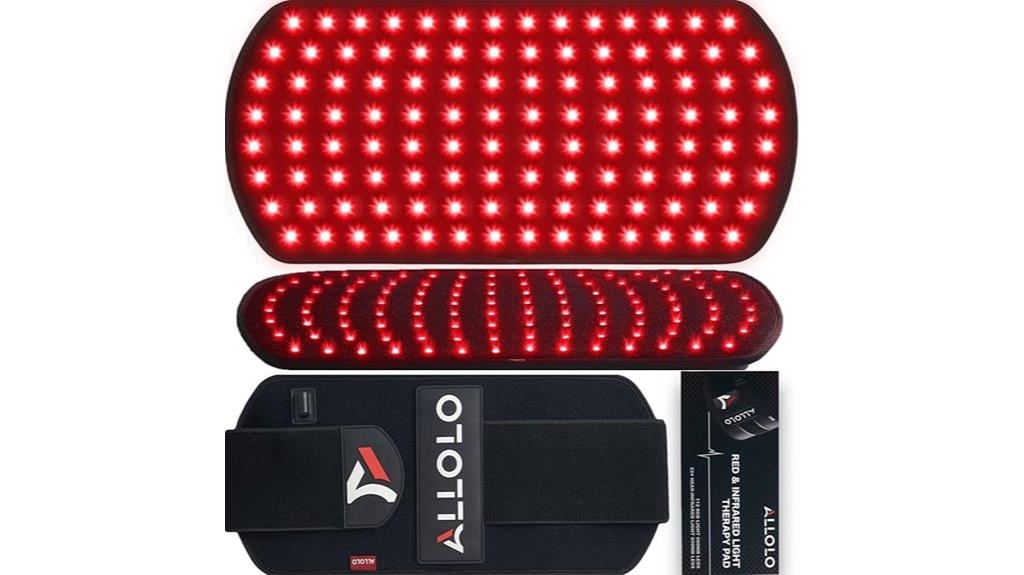 infrared therapy belt features