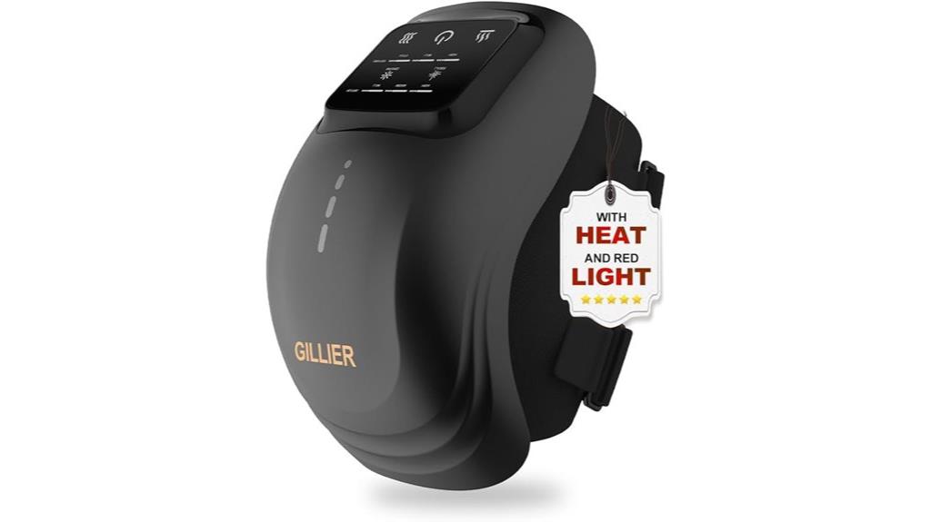 knee heating vibration therapy