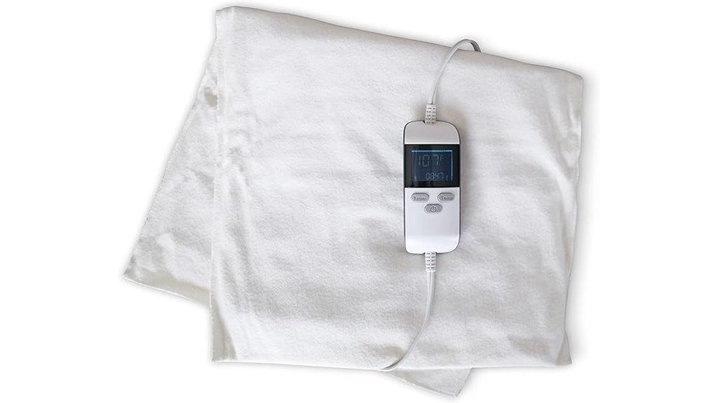 large heated pad with auto shutoff