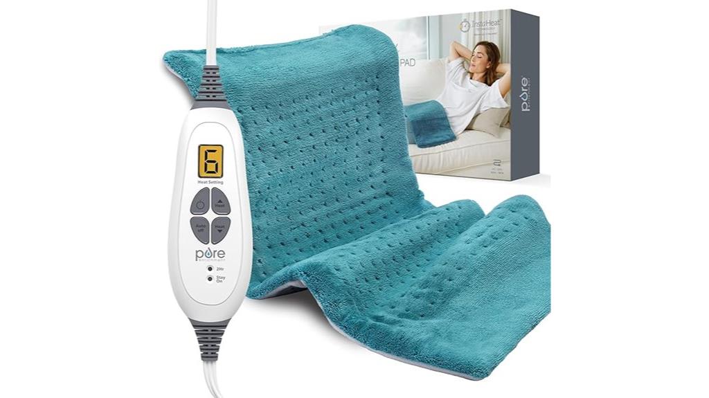 large soothing heating pad