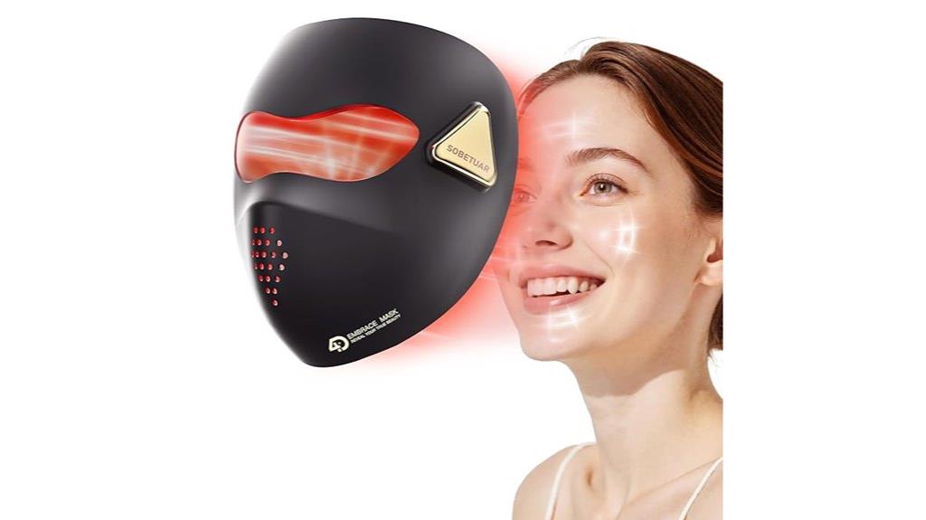 led mask light therapy