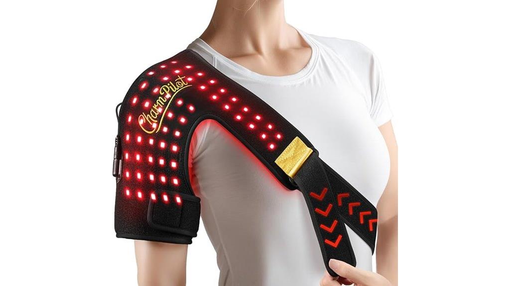 led shoulder therapy pads