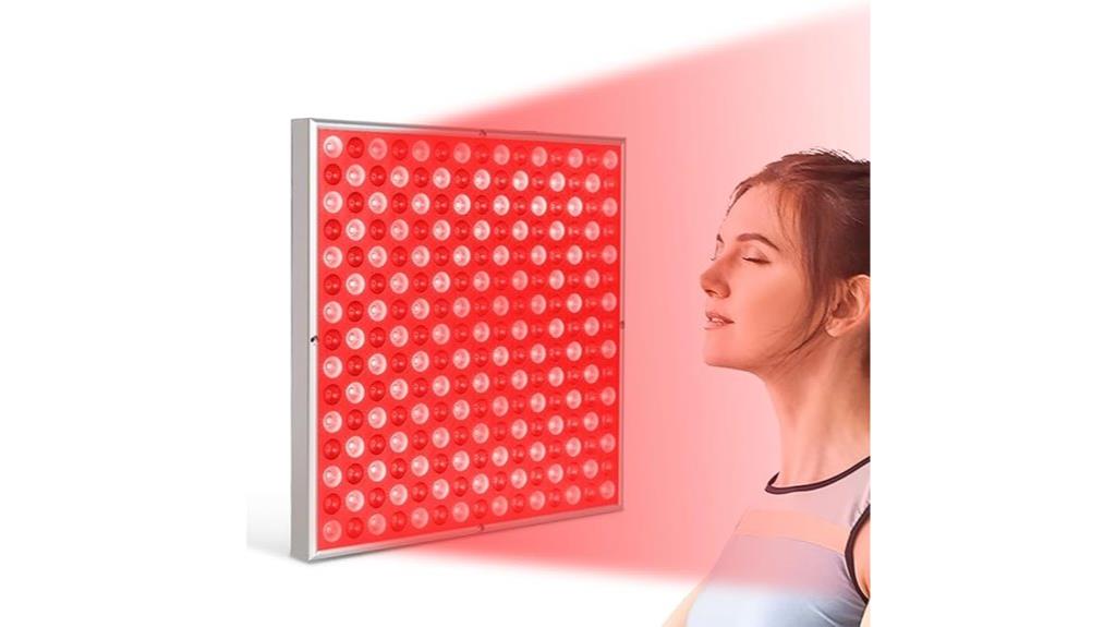 led skin pain relief