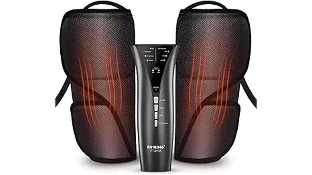 leg massage with heat