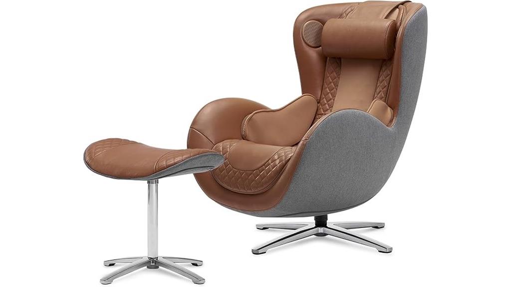 massage chair with ottoman