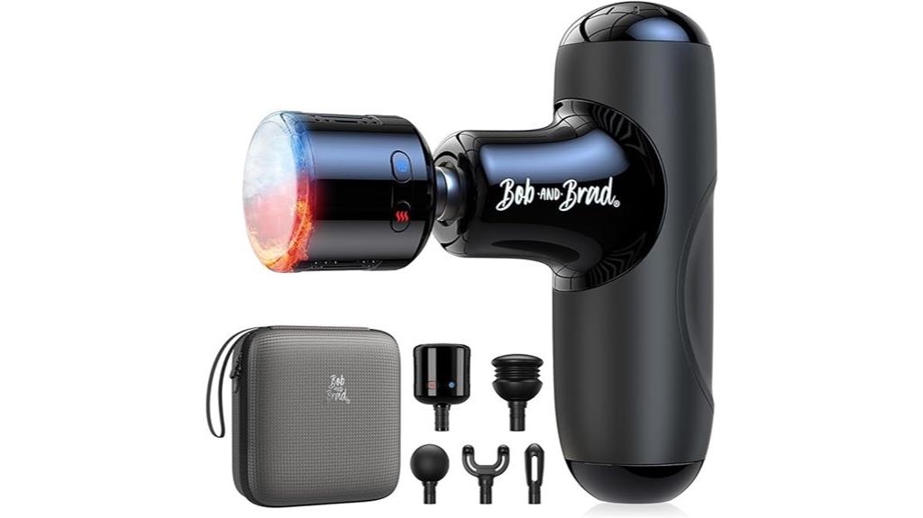 massage gun with heat