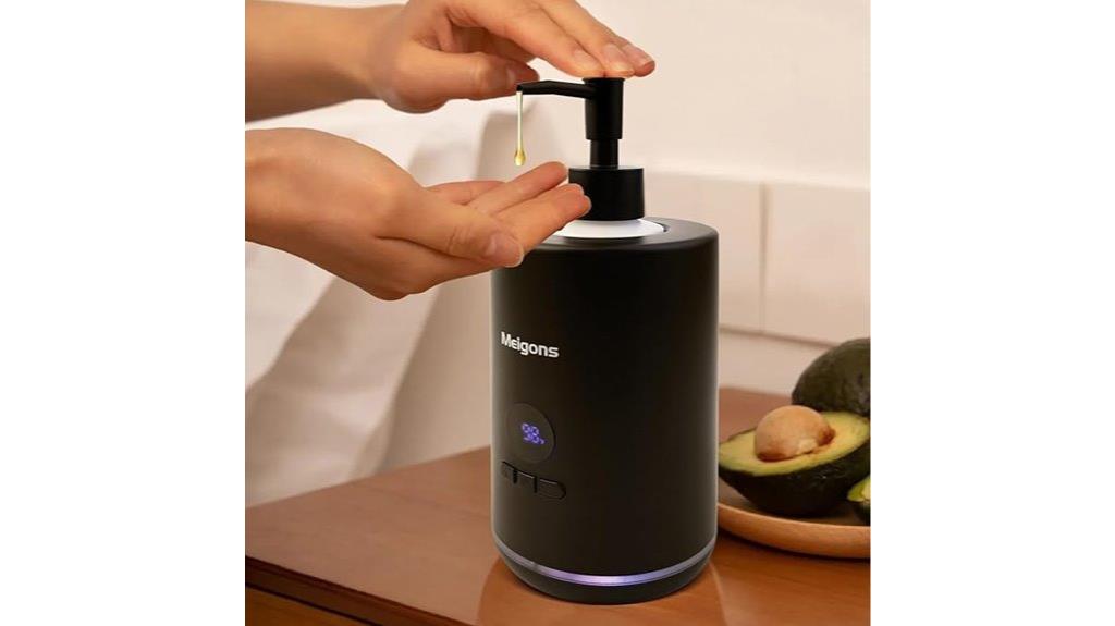 massage oil warmer dispenser