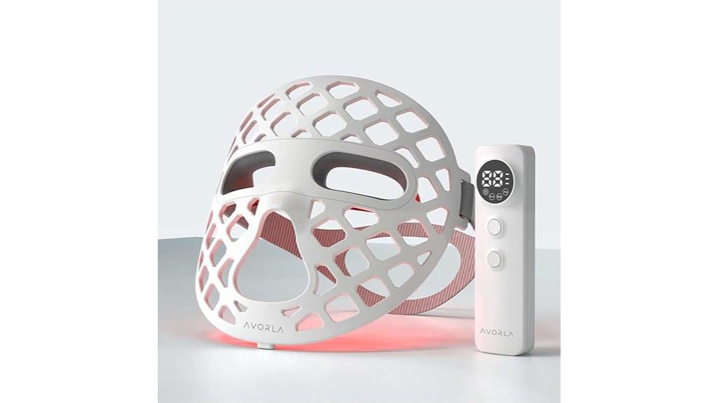 multi wavelength led facial mask
