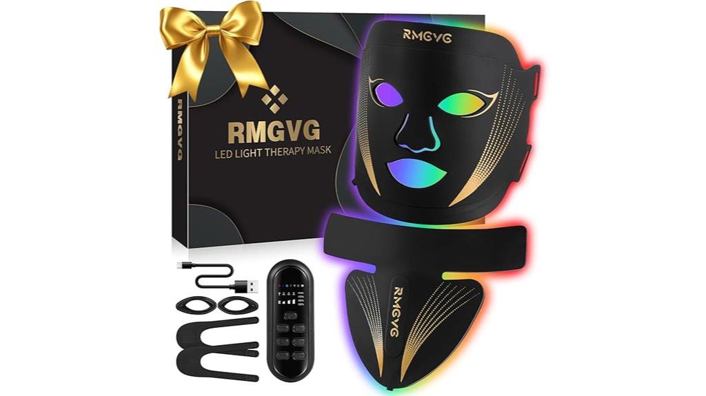 multicolor led facial mask