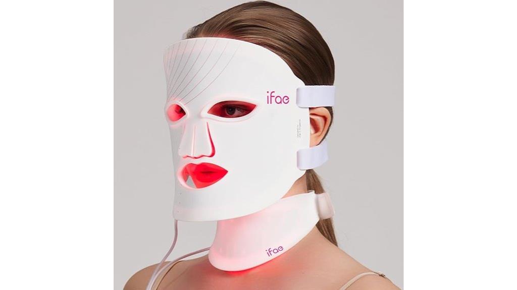 multicolor rechargeable led mask