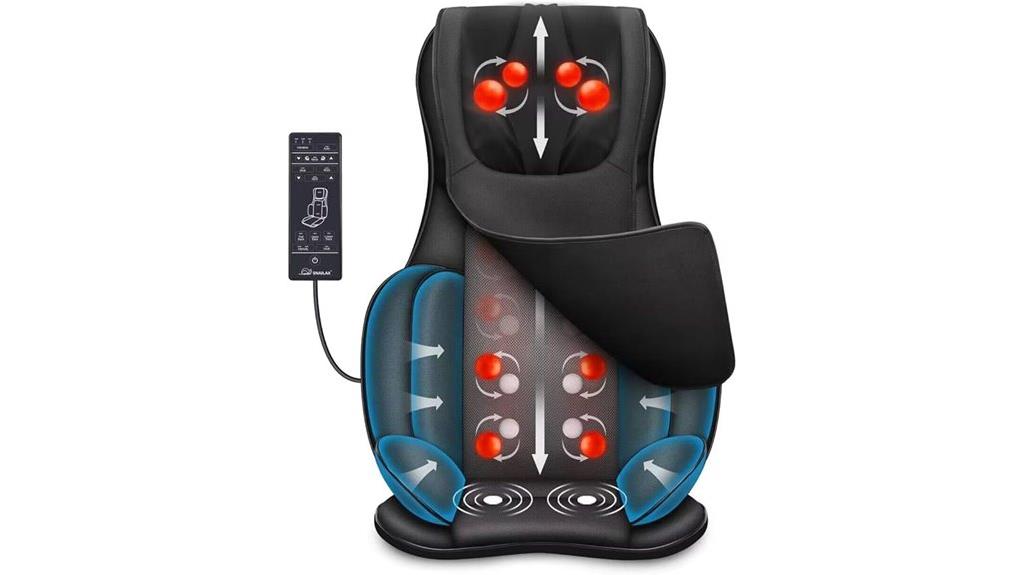 neck back heat massager