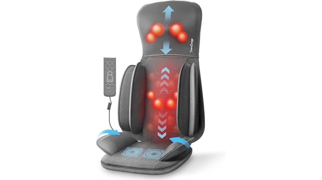 neck back massager heat