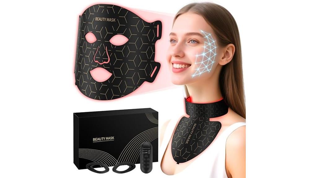 nir led anti aging mask