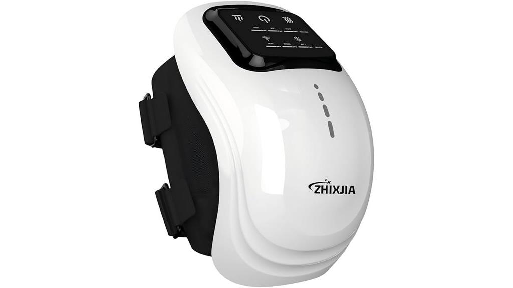 portable heated knee massager