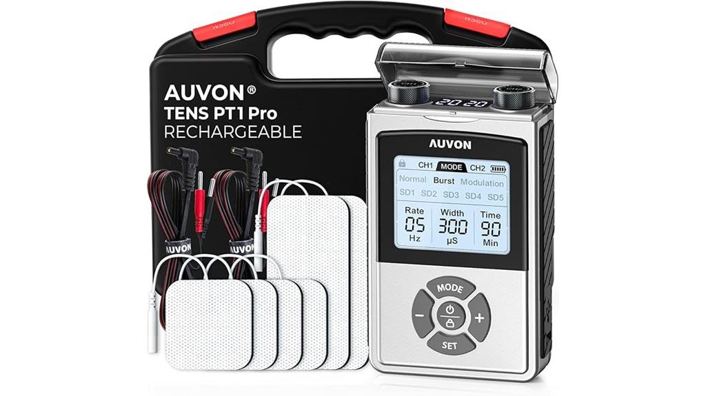 rechargeable digital muscle stimulator