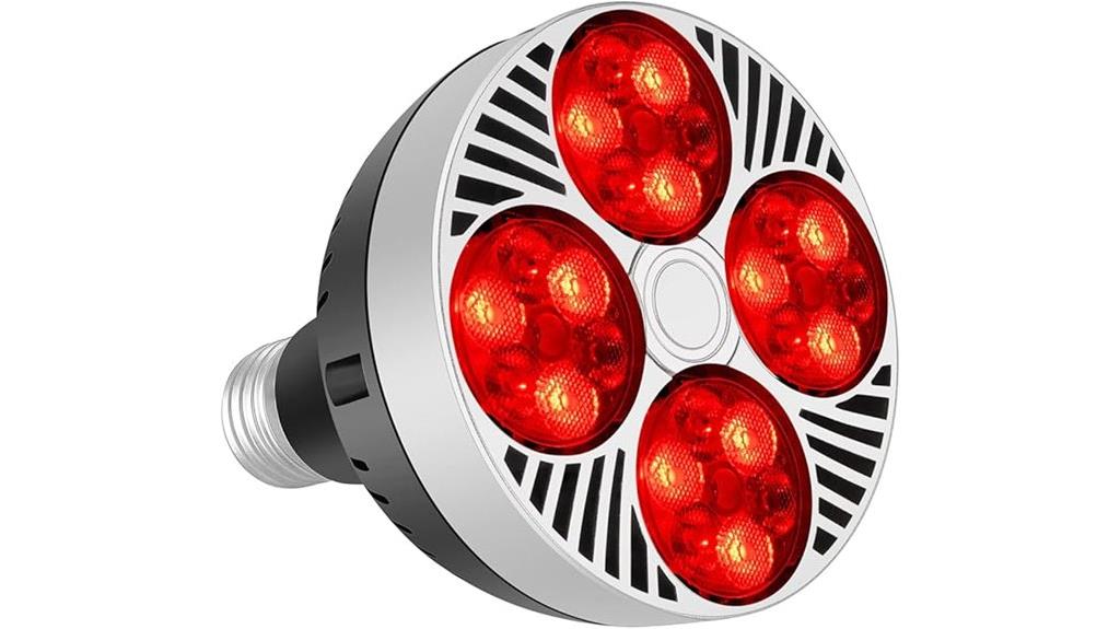 red led therapy lamp