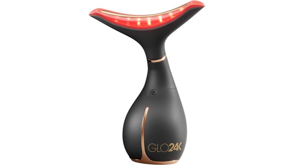 red light facial massager