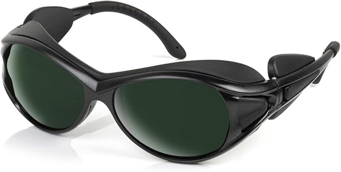 red light safety glasses