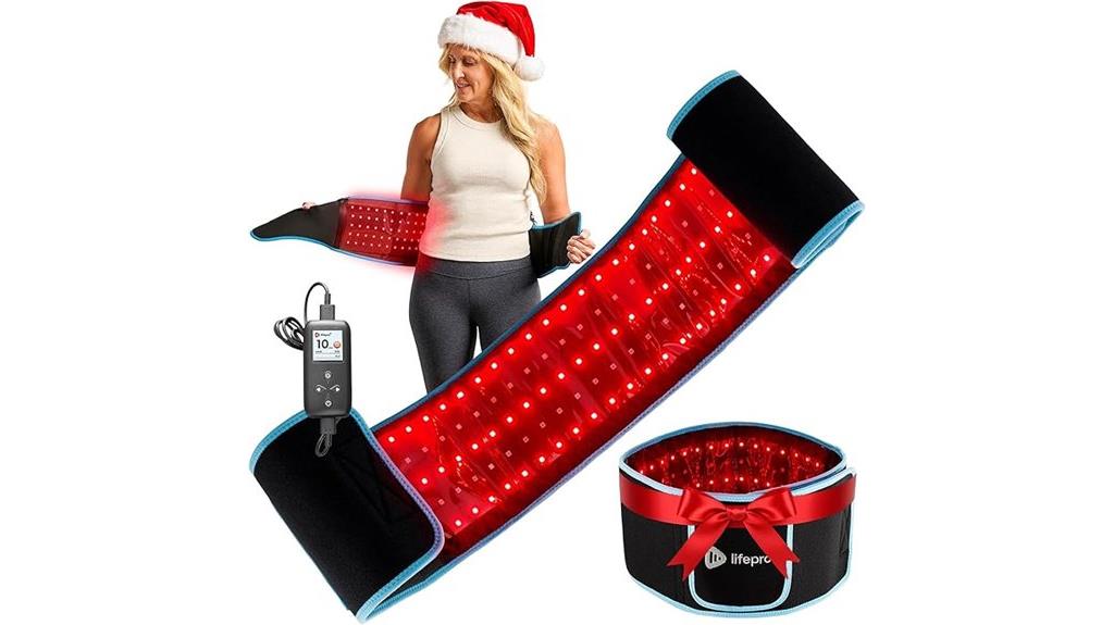 red light therapy belt