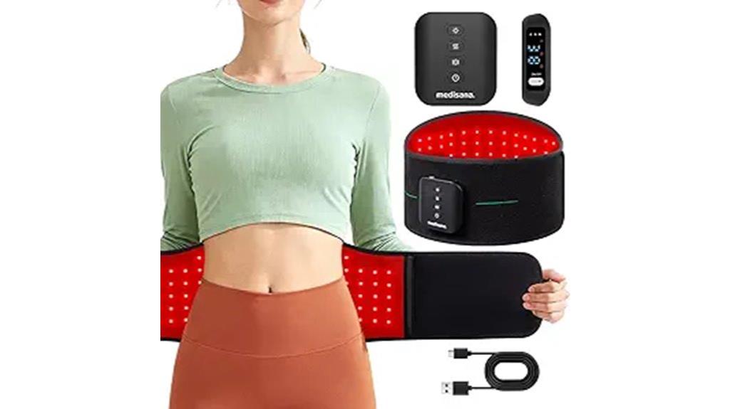 red light therapy belt