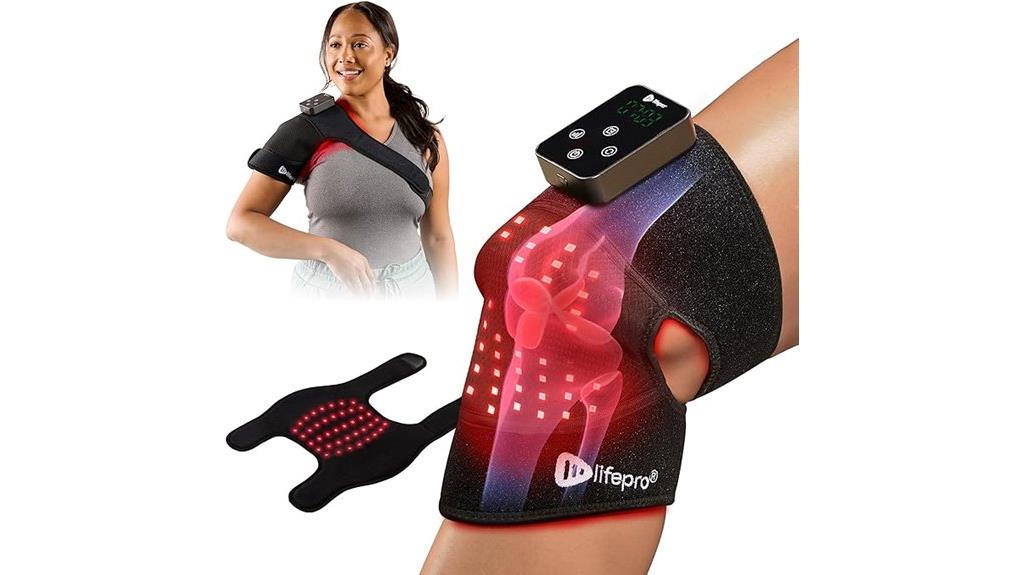 red light therapy knee brace