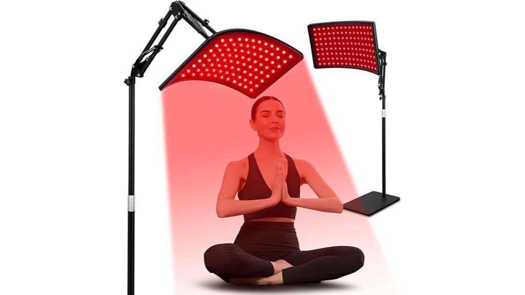 red light therapy lamp