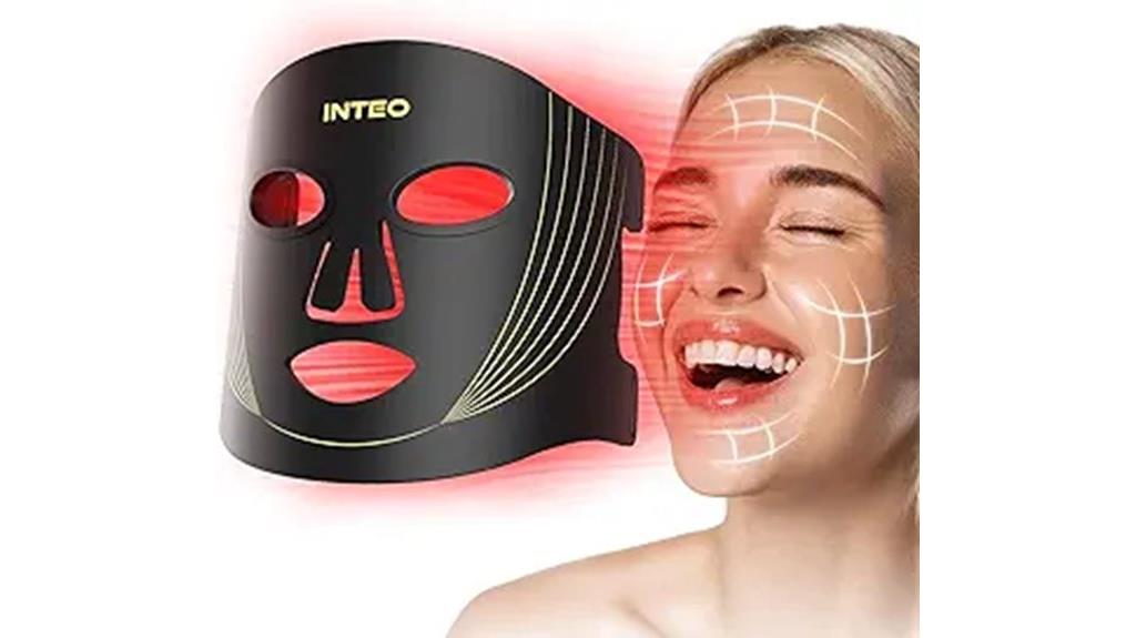 red light therapy mask