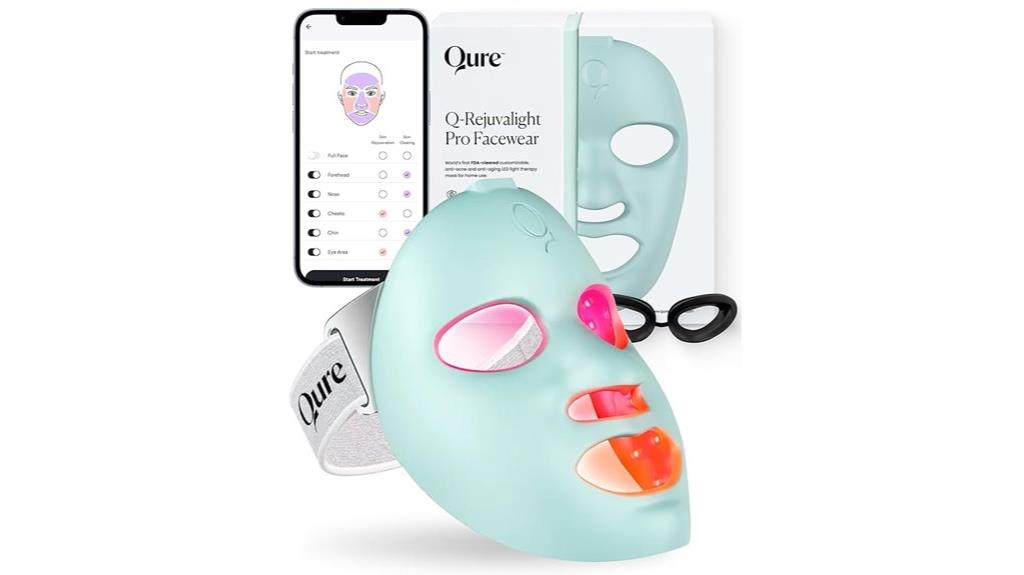 red light therapy mask