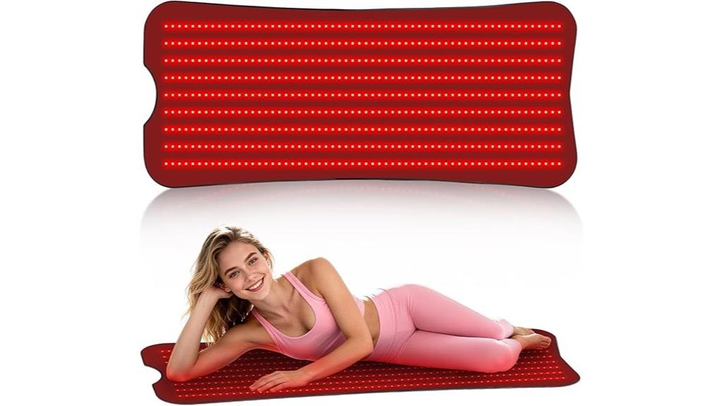 red light therapy mat
