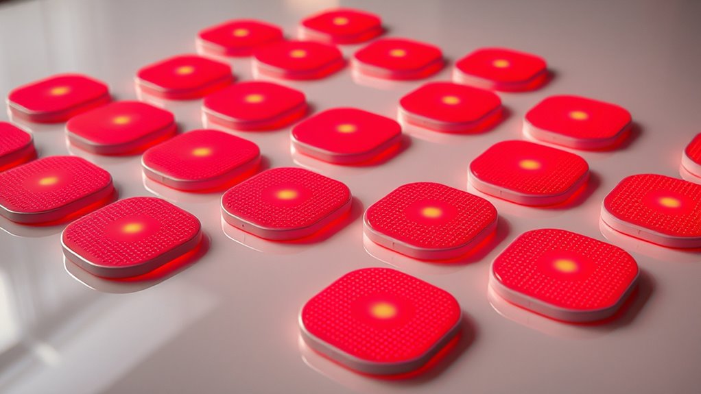 red light therapy pads