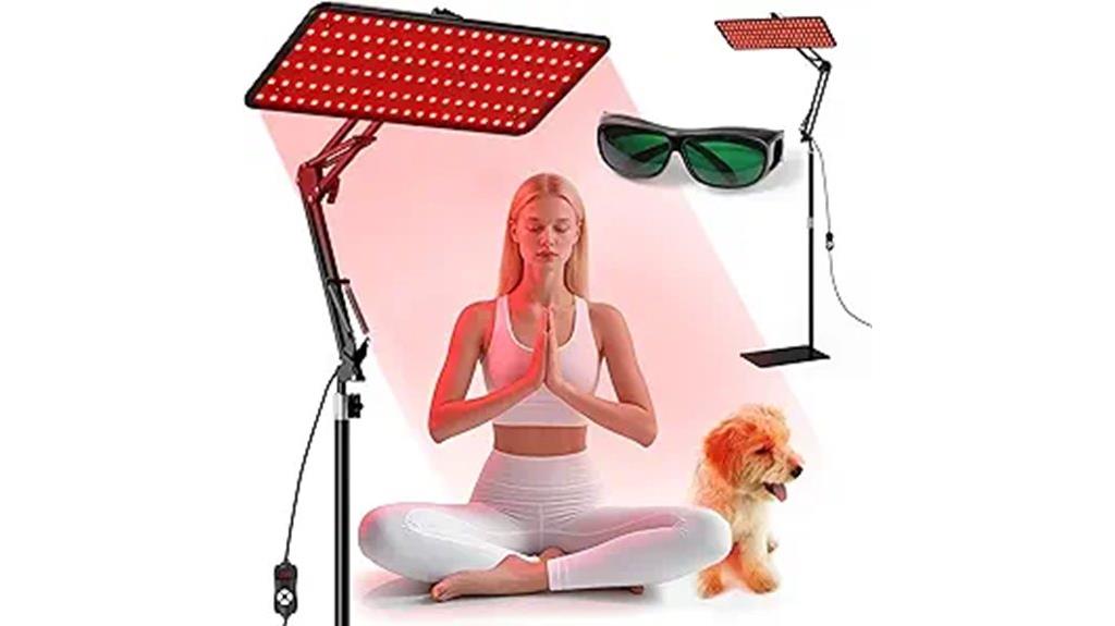 red light therapy panel