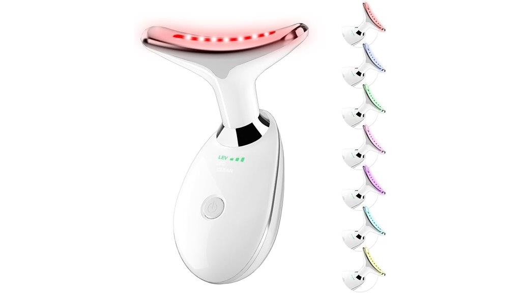 seven color facial light therapy