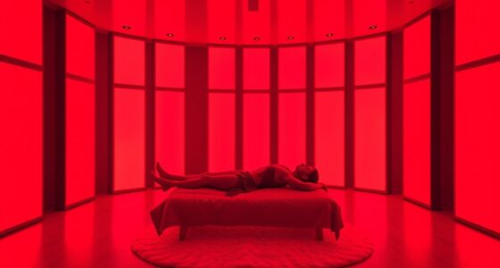 top full body red light panels