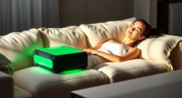top green migraine relief devices