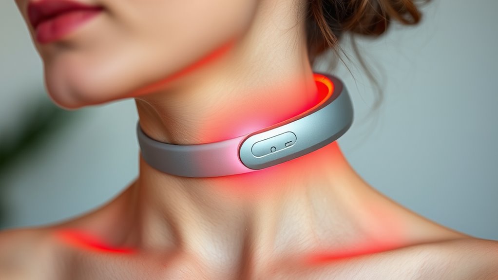 top neck red light devices