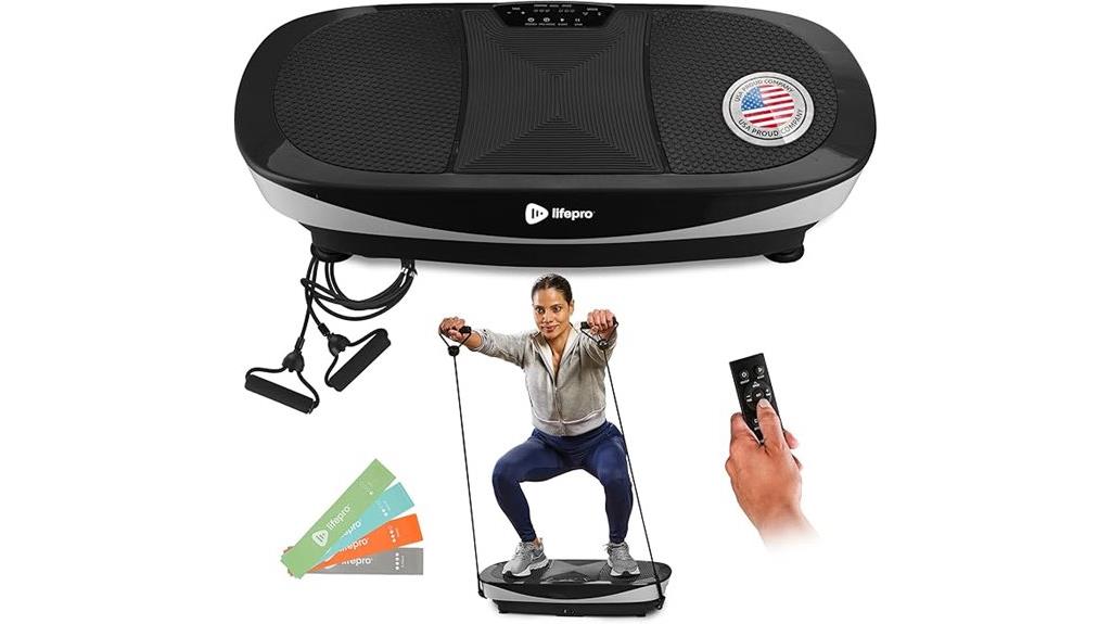 vibration plate exercise machine