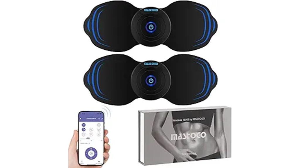 wireless app controlled muscle stimulator