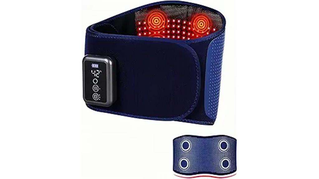 wireless heating vibration belt