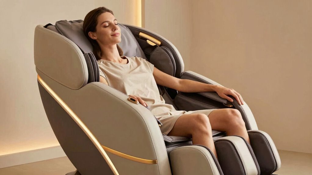 comfortable ergonomic massage chair
