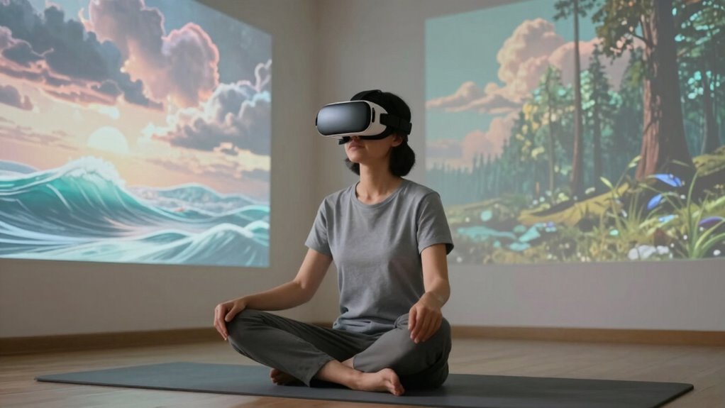 engaging immersive meditation experience