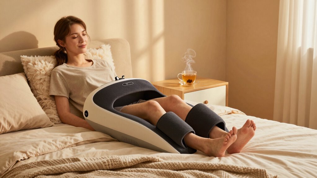 heated leg massager benefits