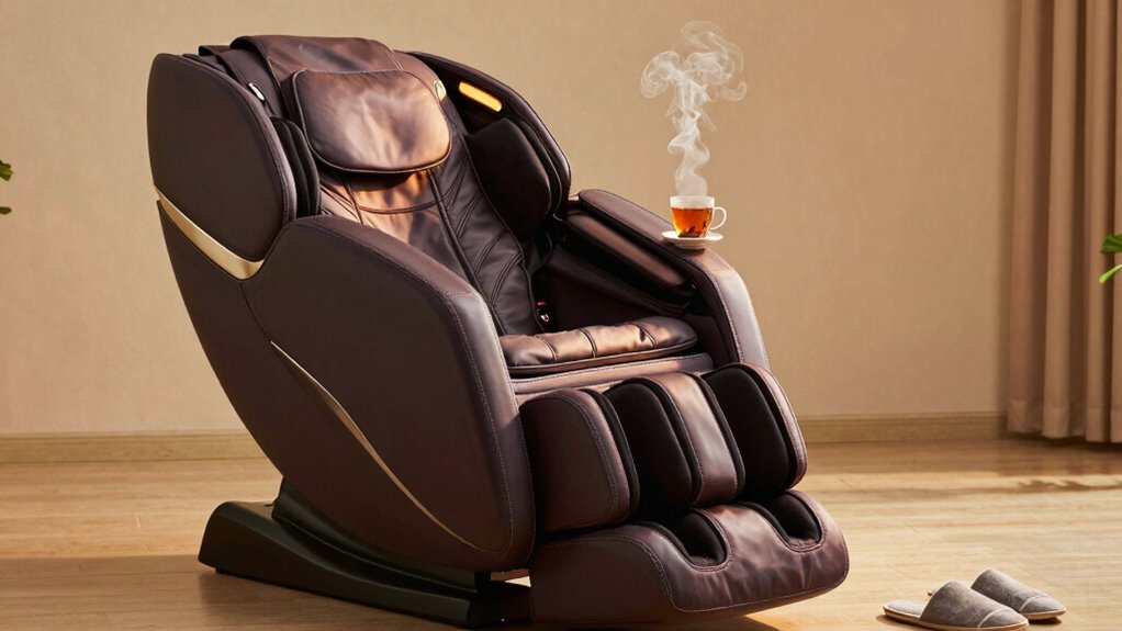 heated massage chair benefits