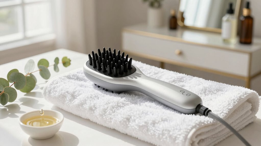scalp device enhances hair wellness