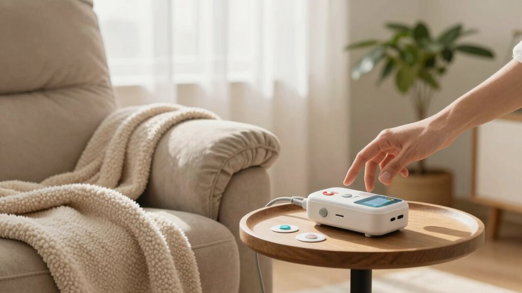 tens unit for recovery assistance