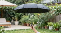 Autonomous Flying Umbrella Follows And Shields Users From Rain And Sunlight