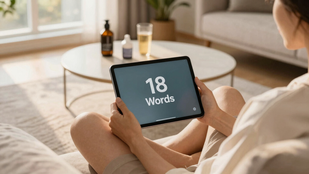 Show HN: 18 Words