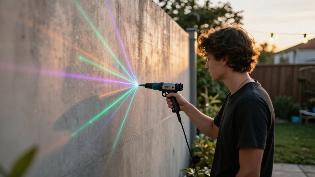 Show HN: Laser Graffiti