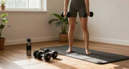 The Two Simple Tricks A Trainer Uses To Ensure Her Home Dumbbell Workouts Stay Effective