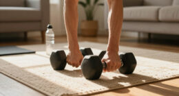 This Is The Dumbbell Workout A Personal Trainer Recommends For People Who Want To Build Strength Without Going To The Gym